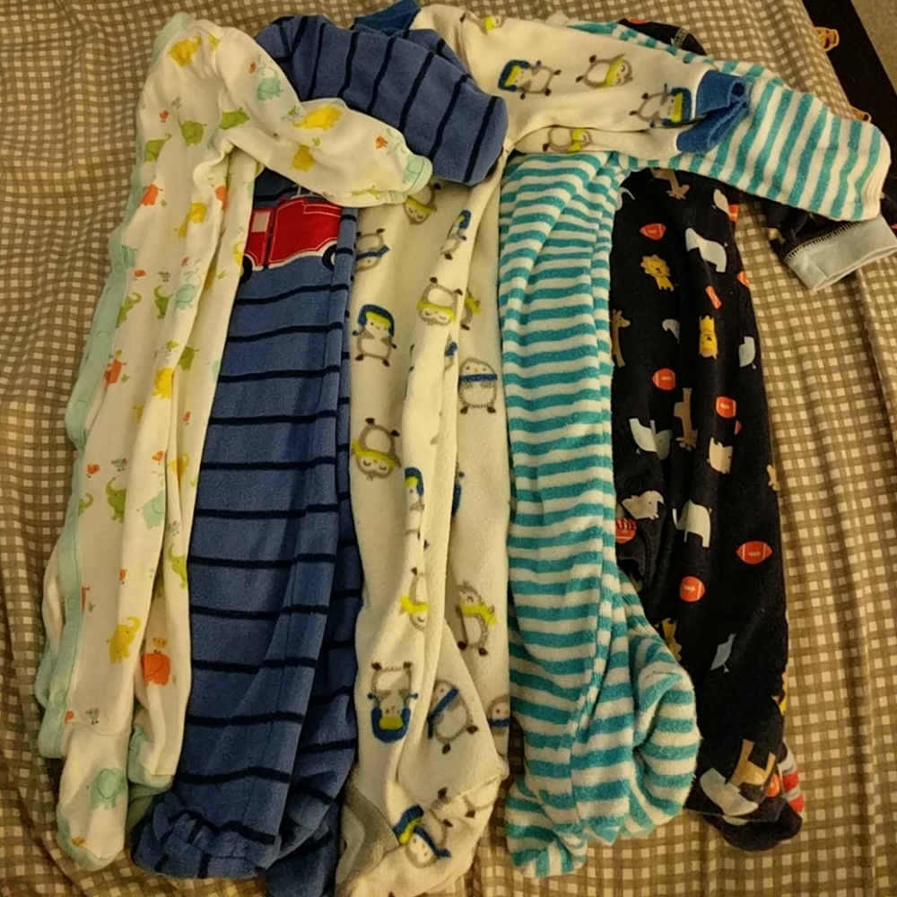 5 Boys 6 Month Sleepers